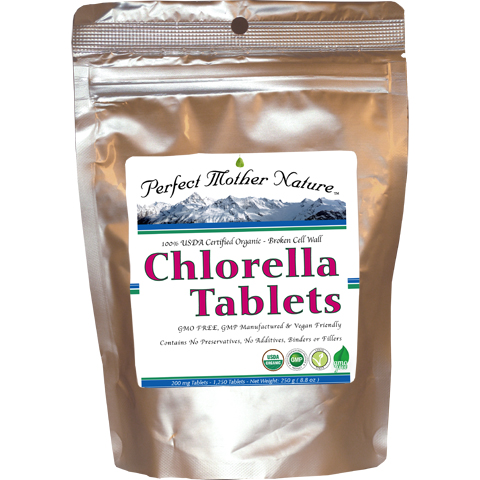 Certified Organic Chlorella Tablets Image