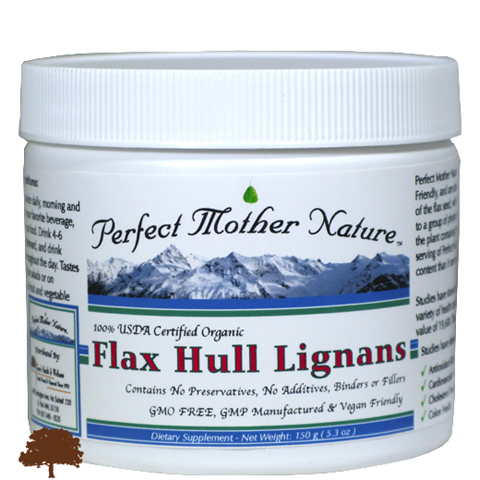 100% Organic Flax Hull Lignans Image